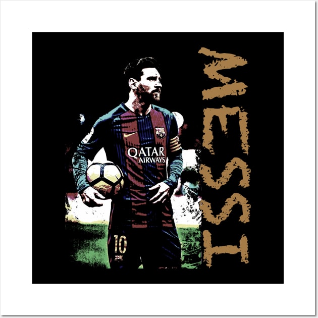 MESSI Wall Art by Tee Trends